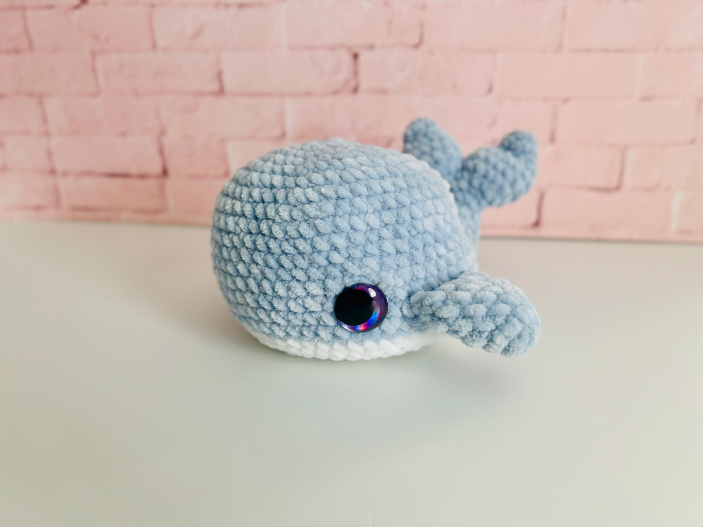 Mumma Whale + Babies - Crochet Soft Toy