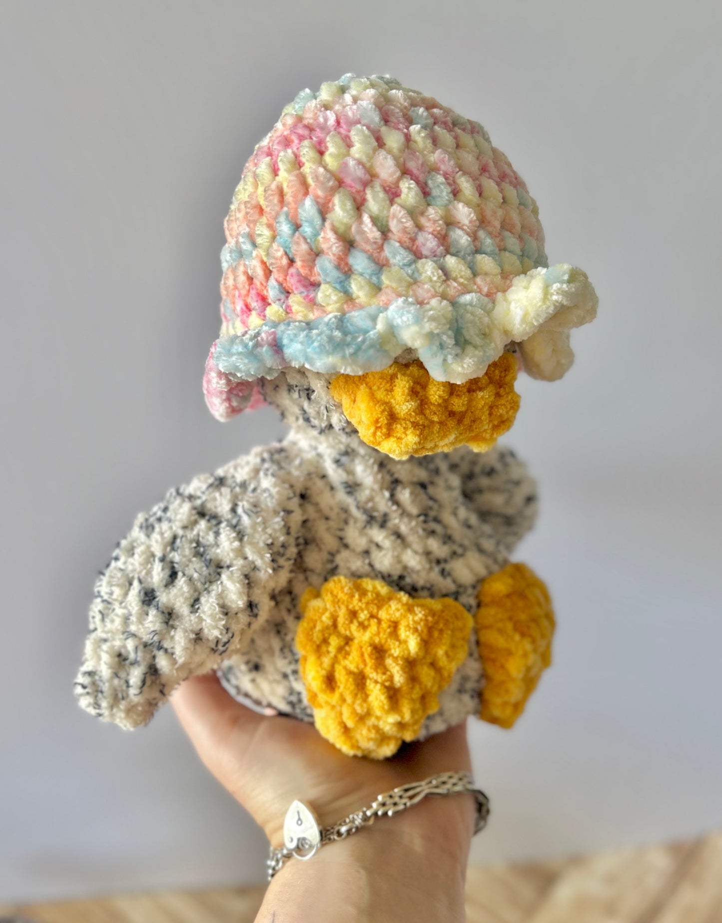 Della the Puddle Duck - Crochet Soft Toy / Plushie