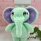 Ella the Elephant - Crochet Plushie