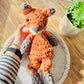 Mini Ford Fox - Crochet Snuggler / Lovey