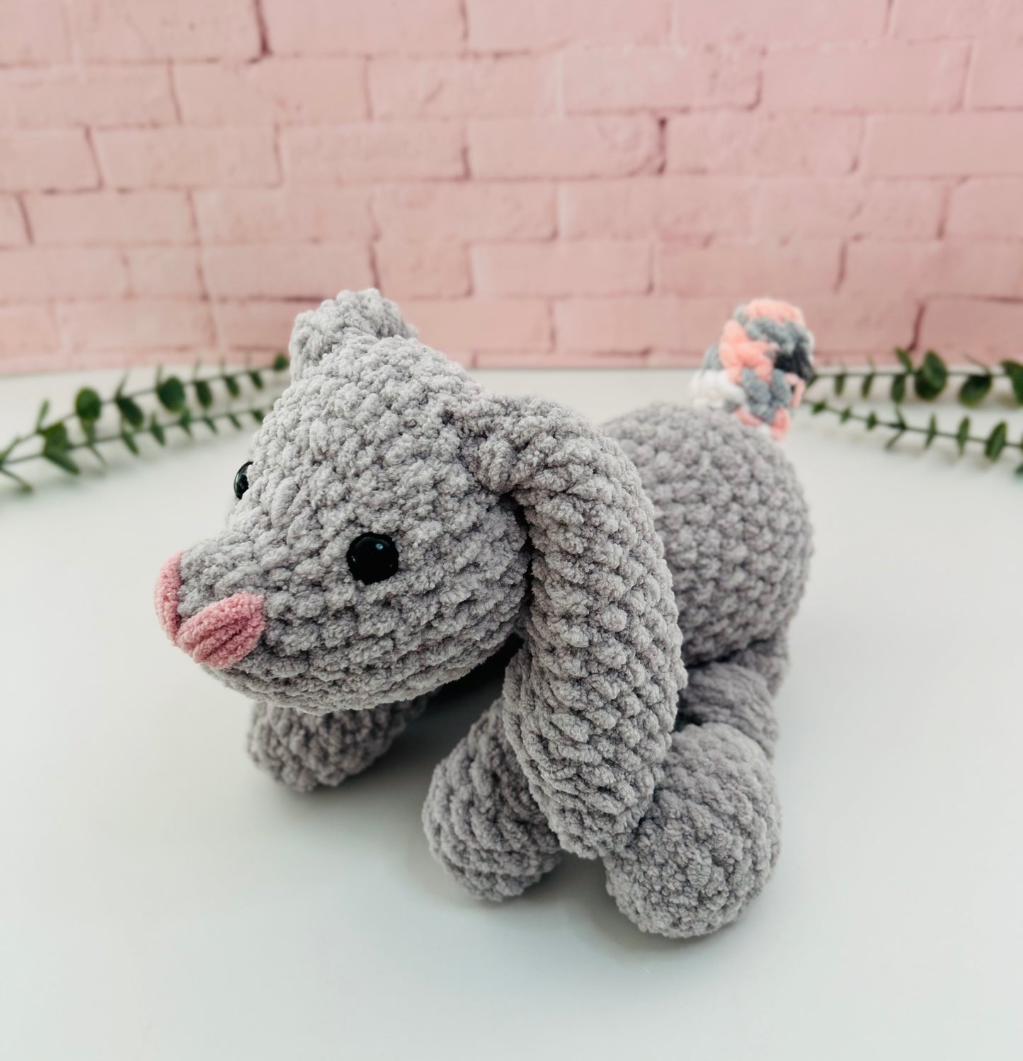 Bunnie Rabbit - Knotted Crochet Plushie