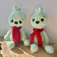 Mr Misunderstood - The Christmas Grinch Crochet Soft Toy / Plush