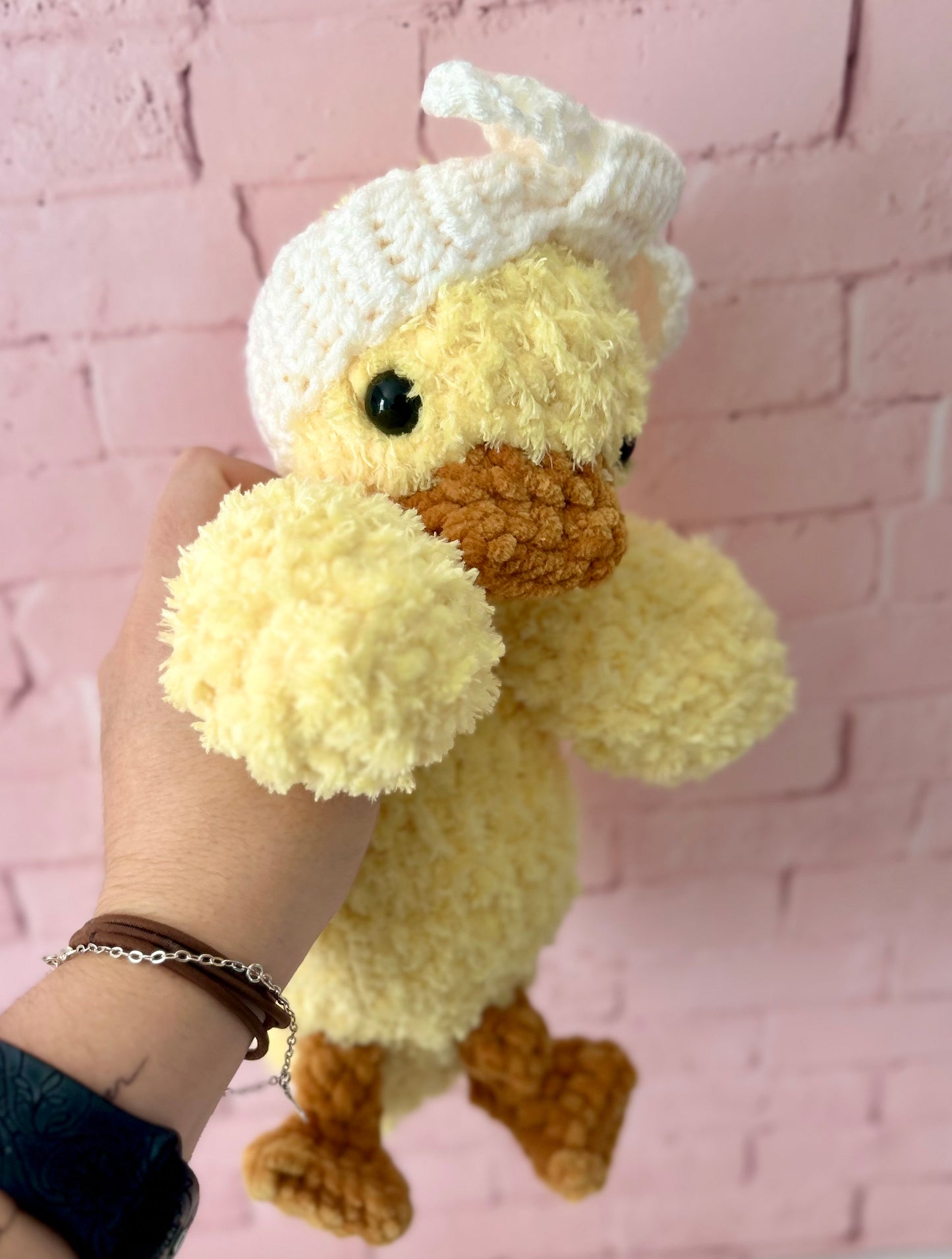 Della the Puddle Duck - Crochet Snuggler