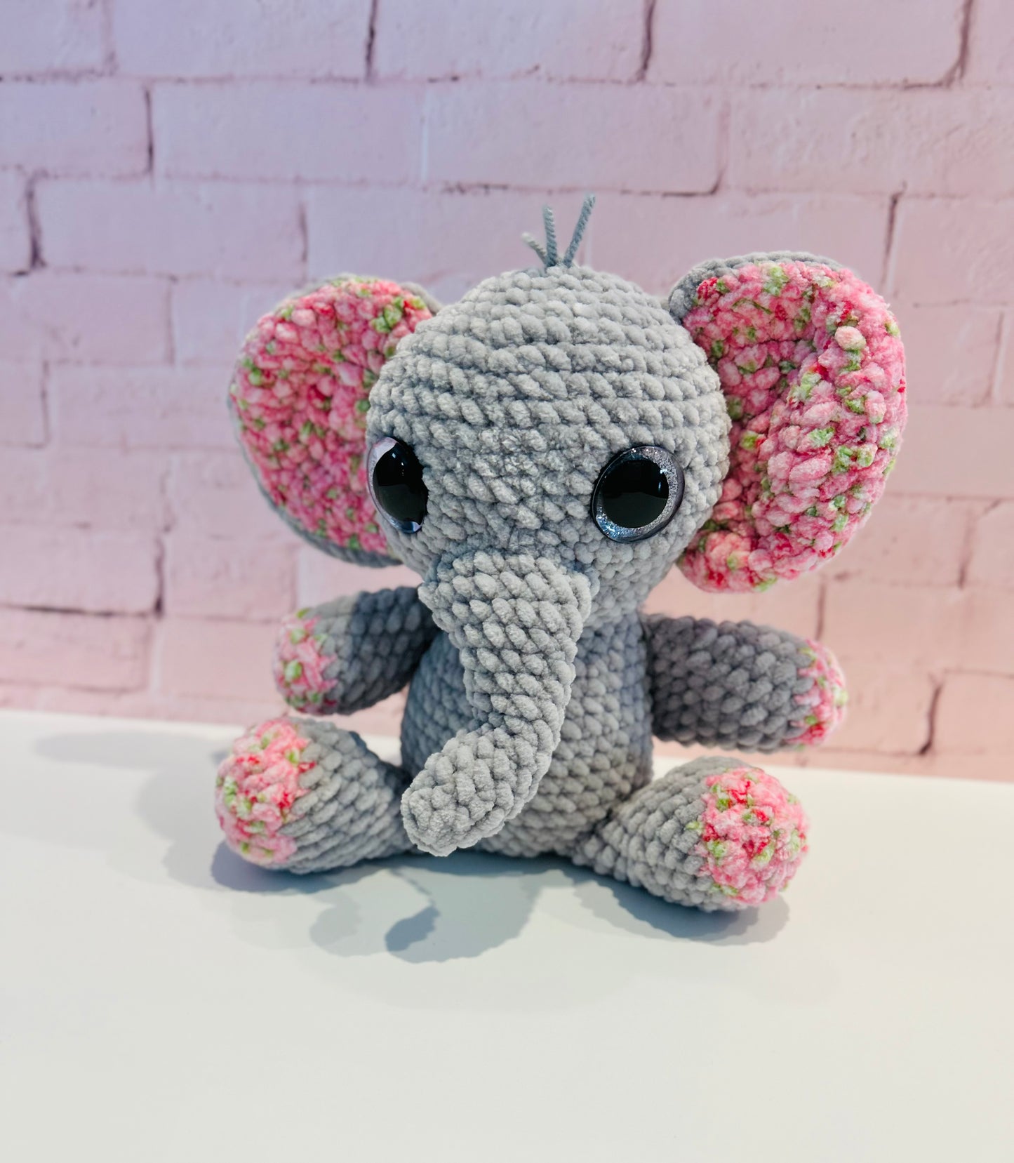 Nella the Elephant - Crochet Plush Toy