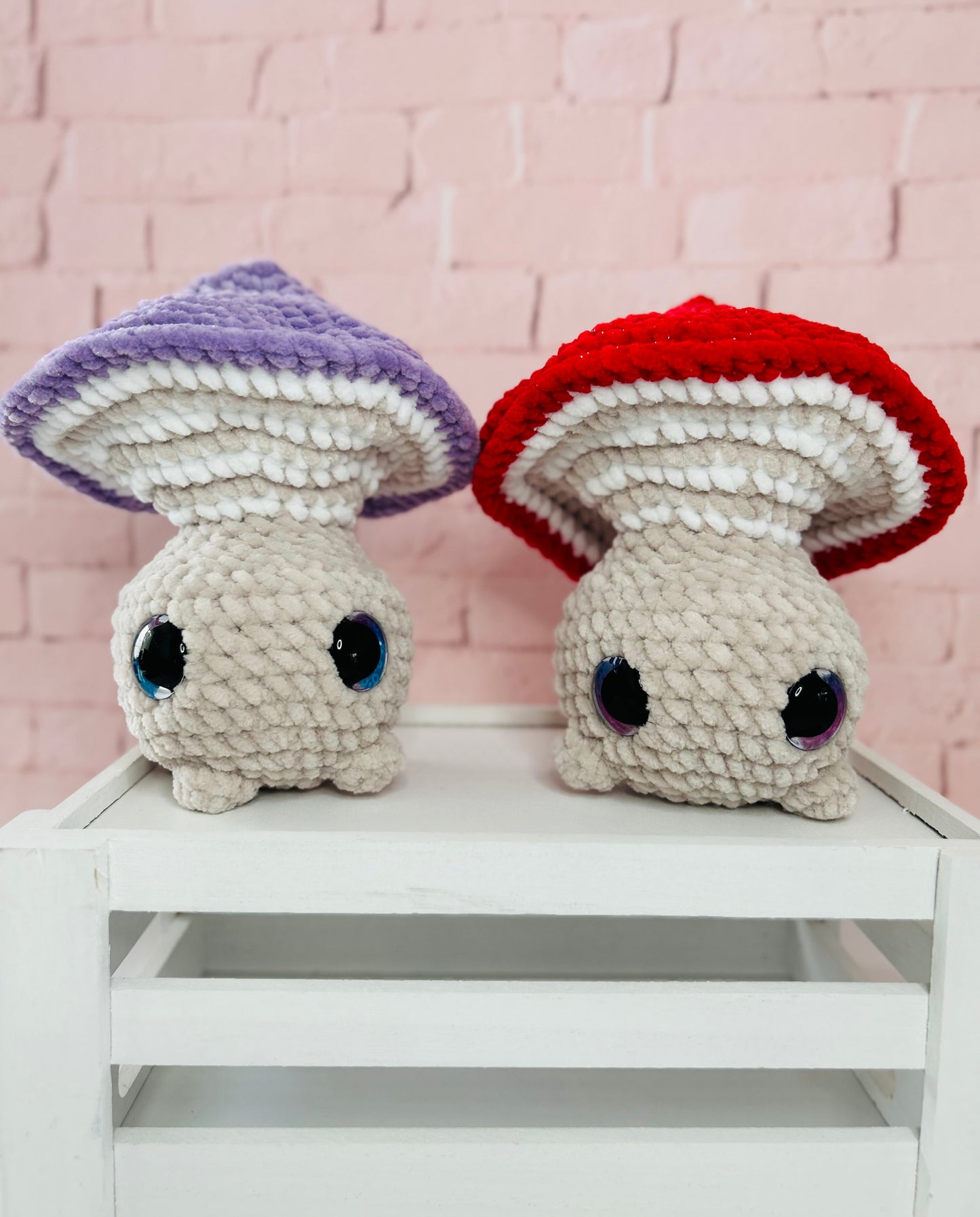 POP Top Mushrooms - Crochet Plush Toy