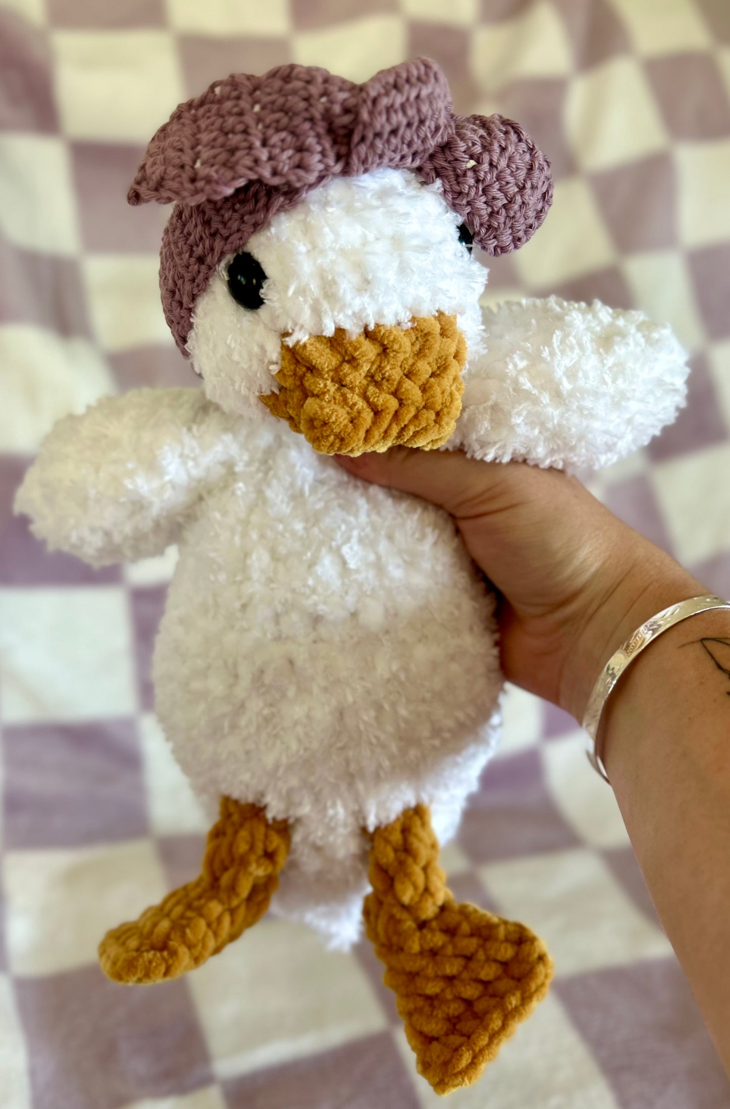 Della the Puddle Duck - Crochet Snuggler