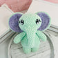 Ella the Elephant - Crochet Plushie