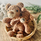 Mini Ever Bear - Crochet Snuggler / Lovey