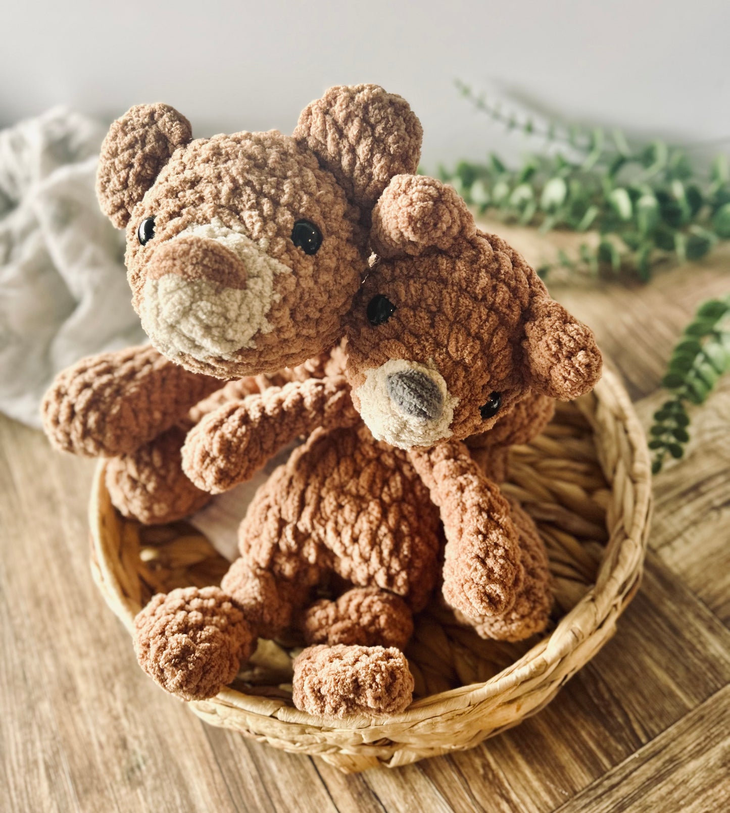 Mini Ever Bear - Crochet Snuggler / Lovey