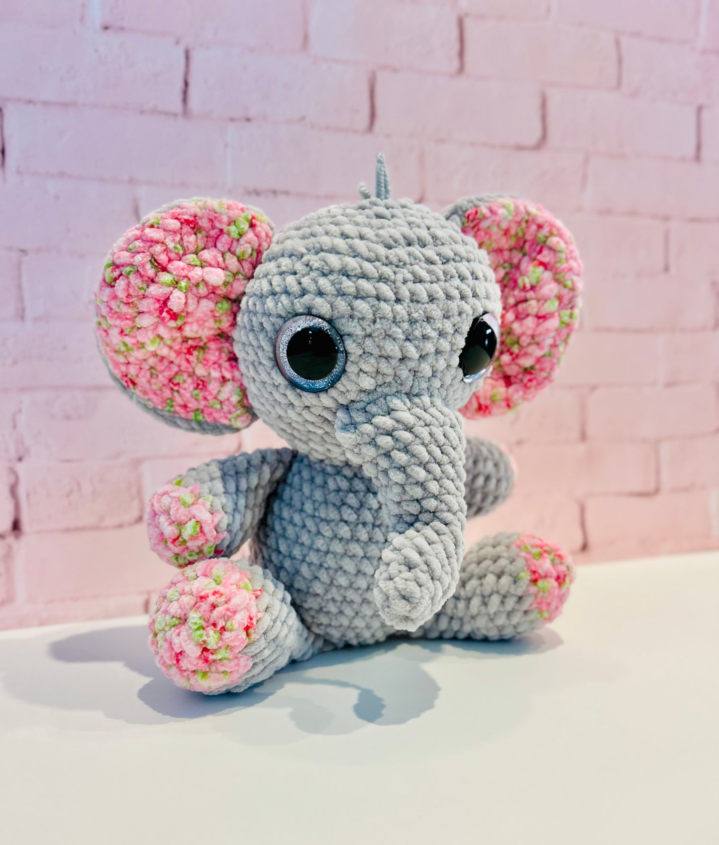 Nella the Elephant - Crochet Plush Toy