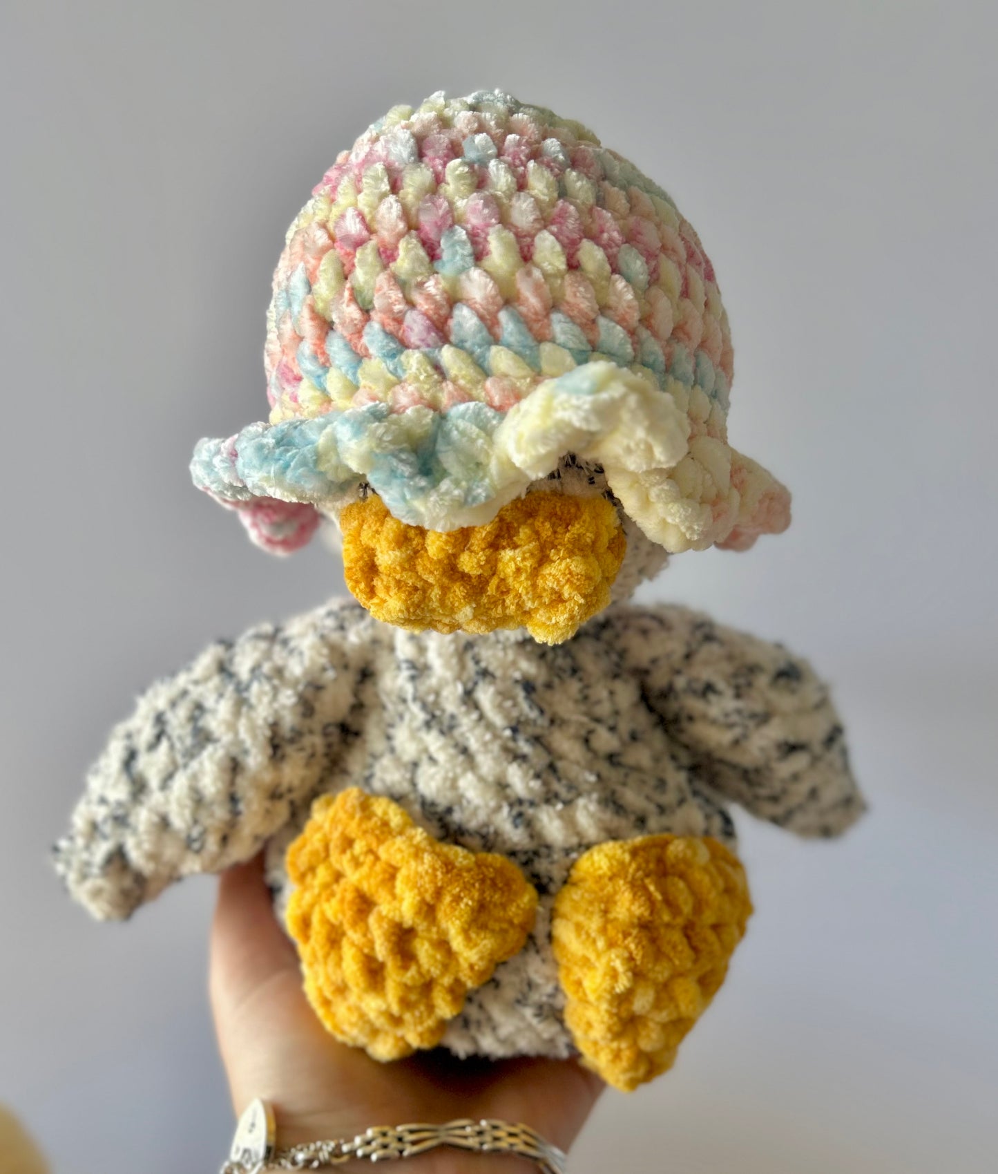 Della the Puddle Duck - Crochet Soft Toy / Plushie