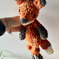 Mini Ford Fox - Crochet Snuggler / Lovey