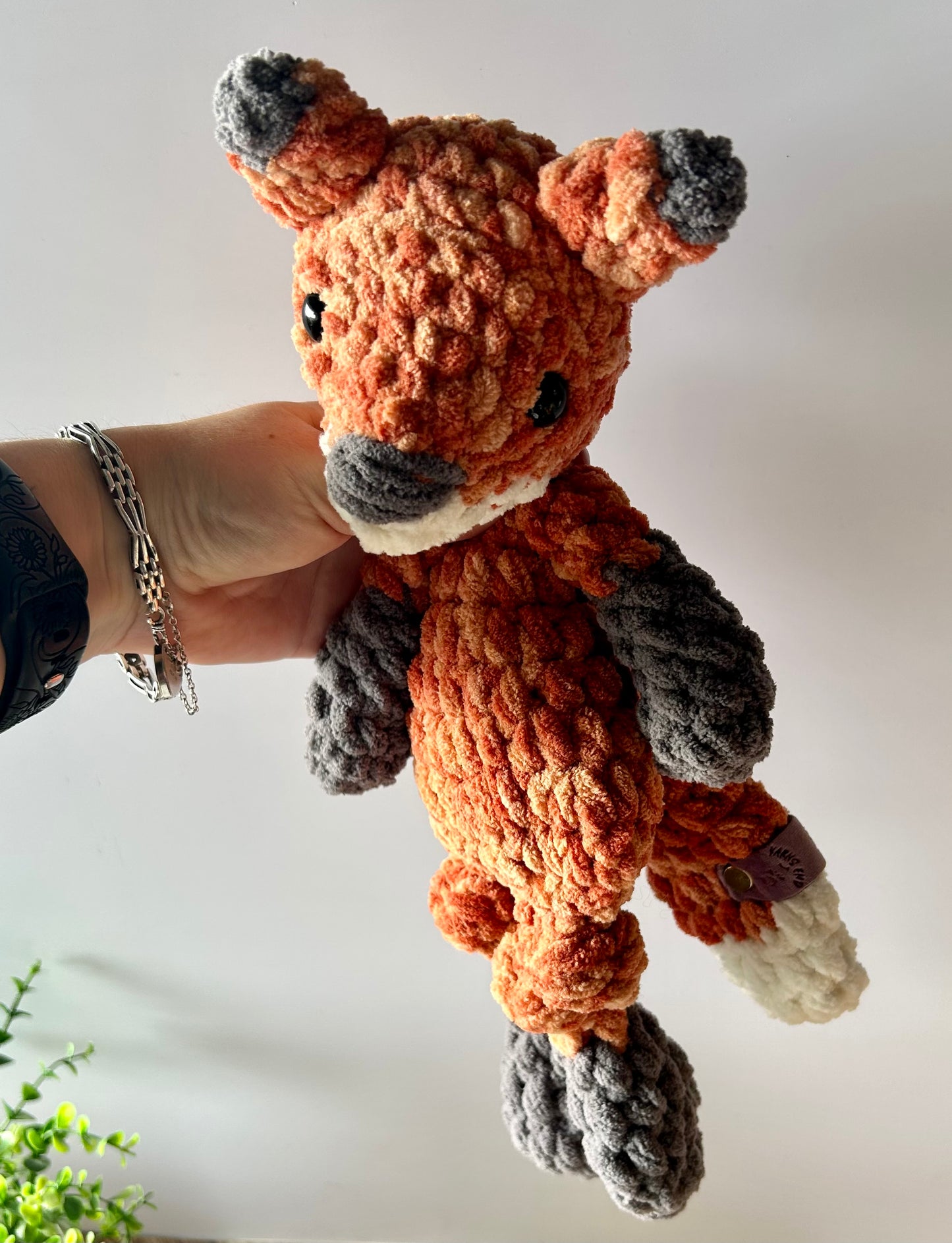 Mini Ford Fox - Crochet Snuggler / Lovey