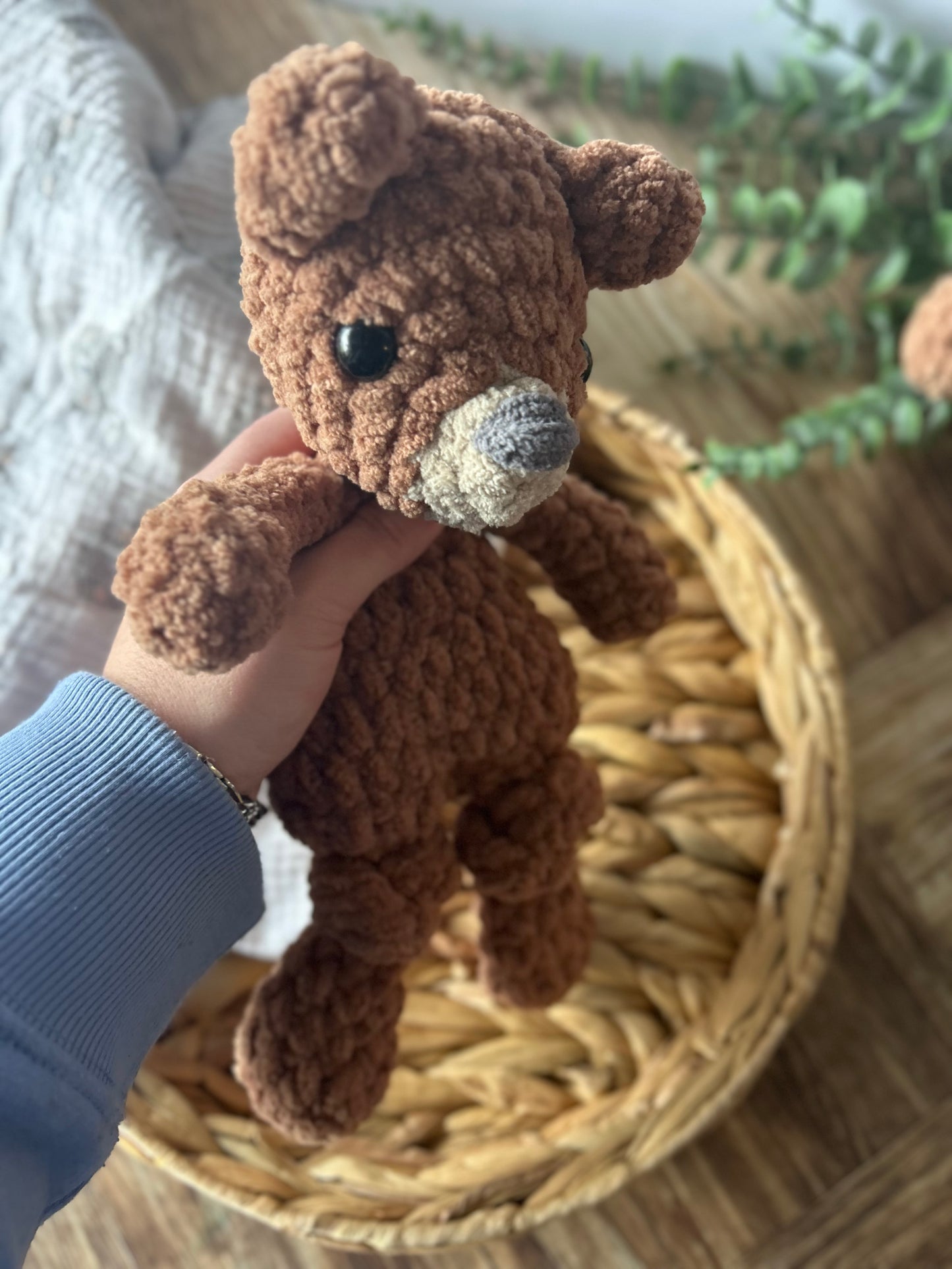 Mini Ever Bear - Crochet Snuggler / Lovey