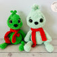 Mr Misunderstood - The Christmas Grinch Crochet Soft Toy / Plush