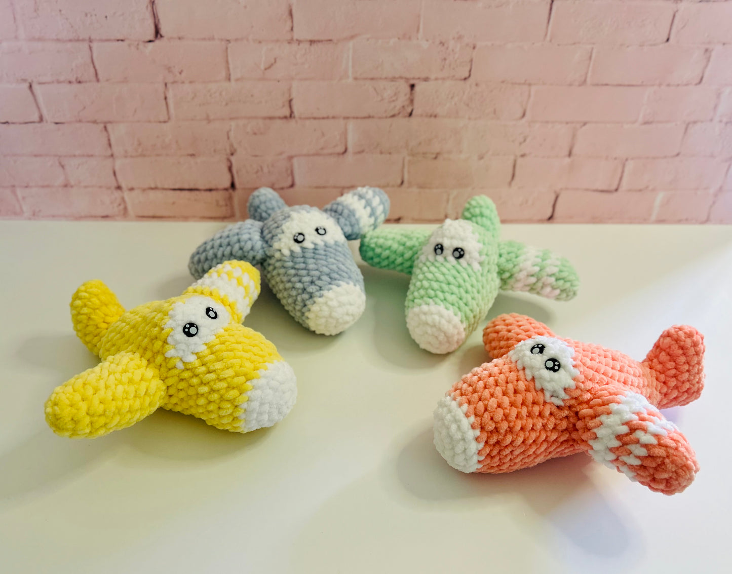 Crochet Toy Airplane