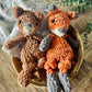 Mini Ever Bear - Crochet Snuggler / Lovey