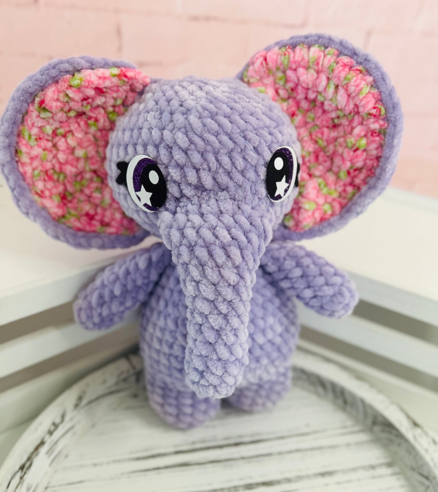 Ella the Elephant - Crochet Plushie