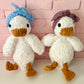 Della the Puddle Duck - Crochet Snuggler