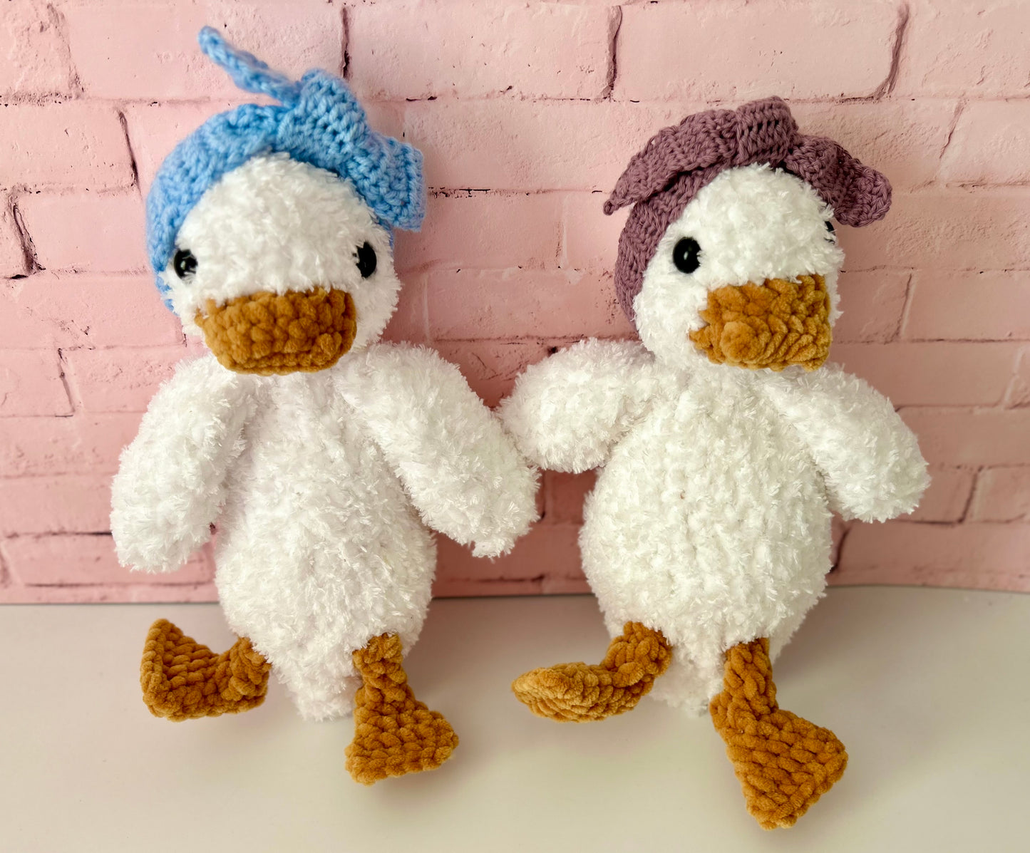 Della the Puddle Duck - Crochet Snuggler