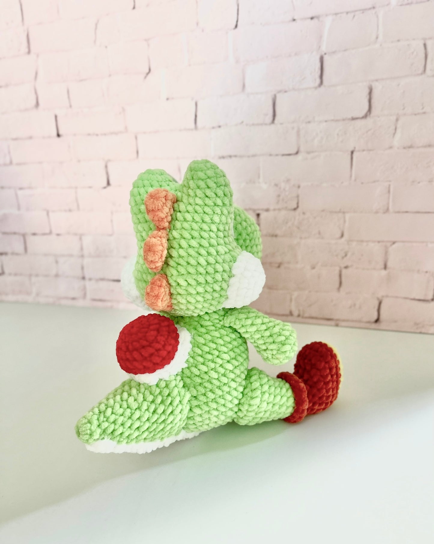 Yoshi, inspired Crochet Toy