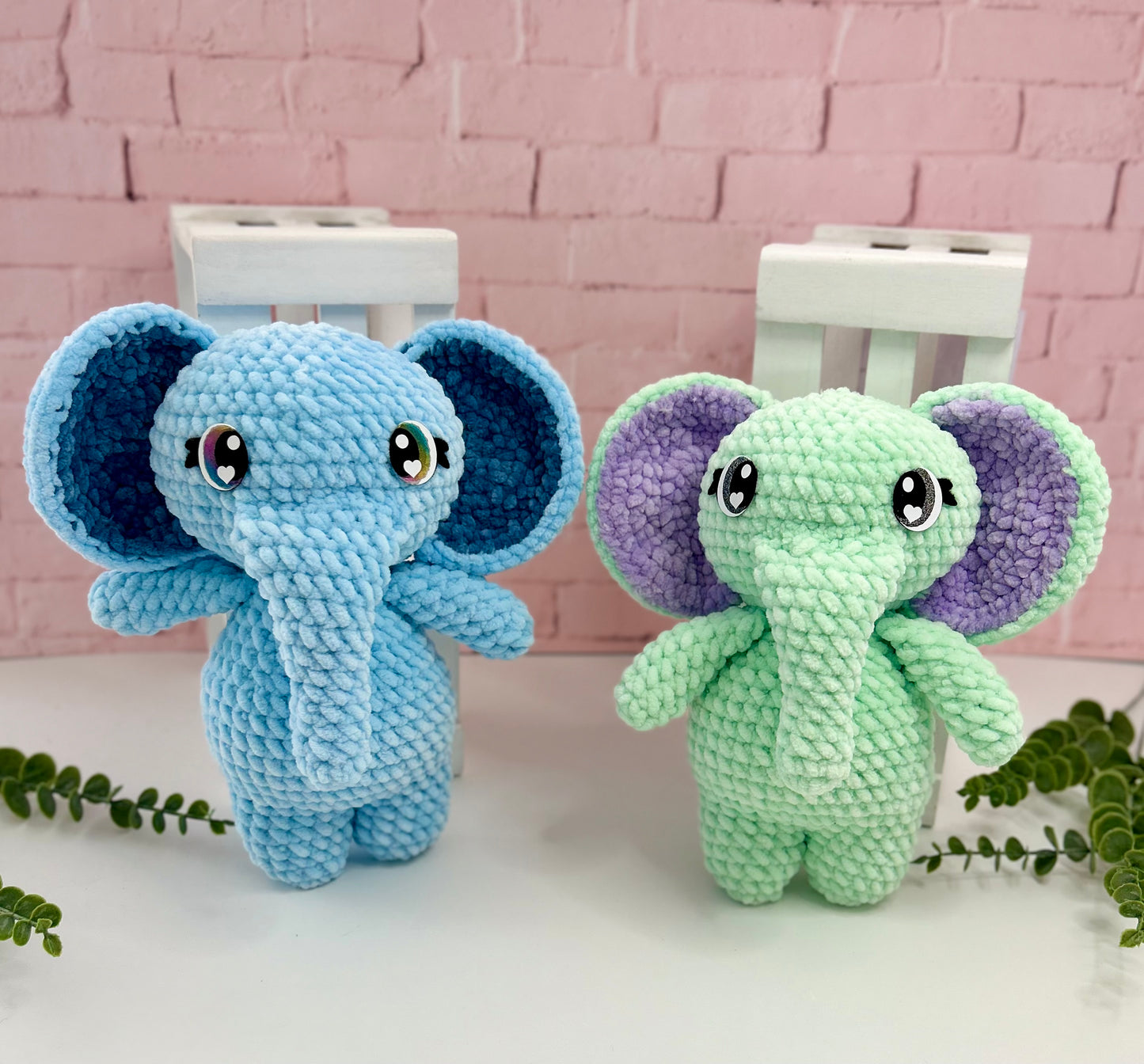 Ella the Elephant - Crochet Plushie