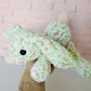 Floral Bunny- Knotted Crochet Plushie