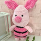 Jumbo Piglet Crochet Plush Toy