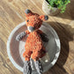 Mini Ford Fox - Crochet Snuggler / Lovey