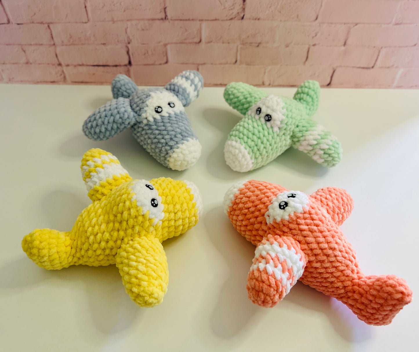 Crochet Toy Airplane