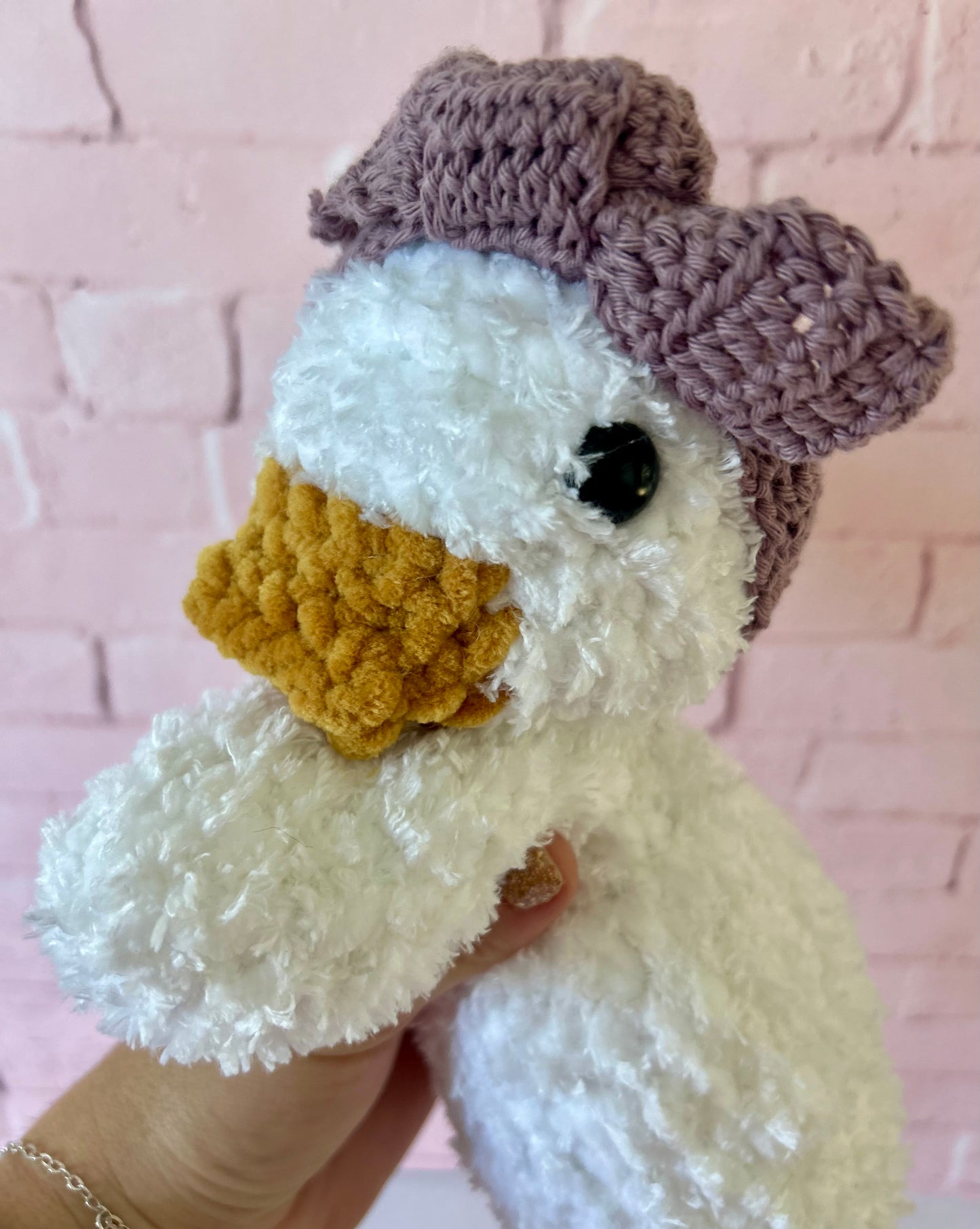 Della the Puddle Duck - Crochet Snuggler