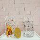 Winnie the Pooh - Libbey Glass, Beer Can Style Drinking Glass