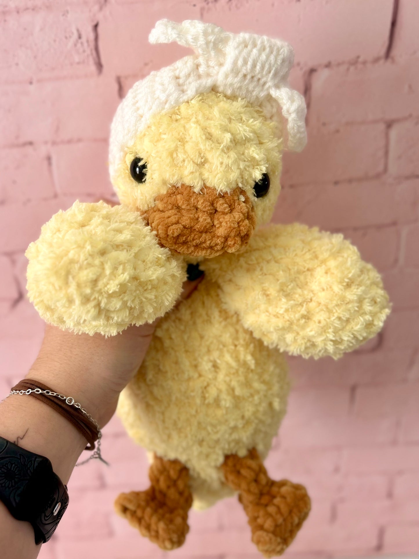 Della the Puddle Duck - Crochet Snuggler