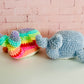 Mumma Whale + Babies - Crochet Soft Toy