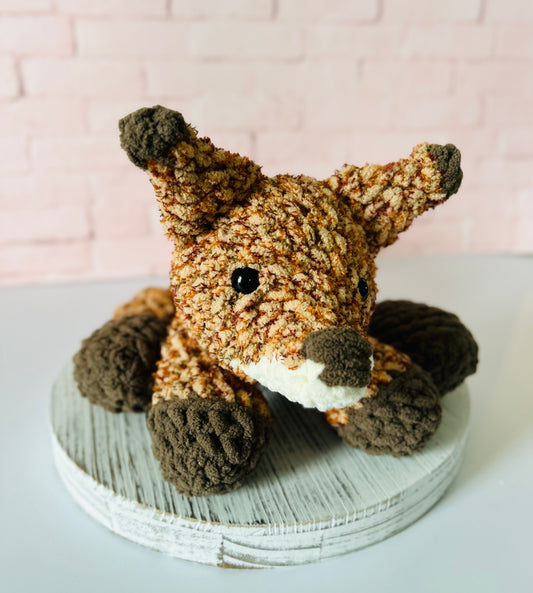 Felix Fox - Knotted Crochet Plushie