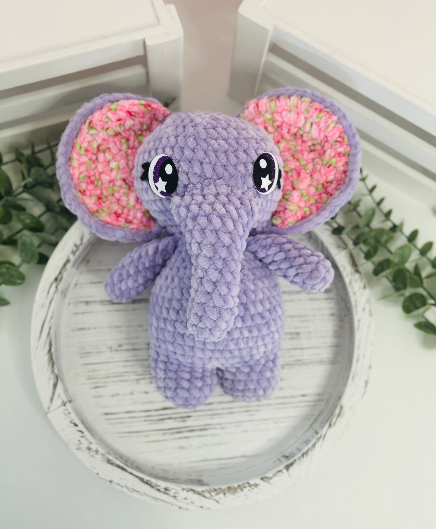 Ella the Elephant - Crochet Plushie