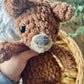 Mini Ever Bear - Crochet Snuggler / Lovey