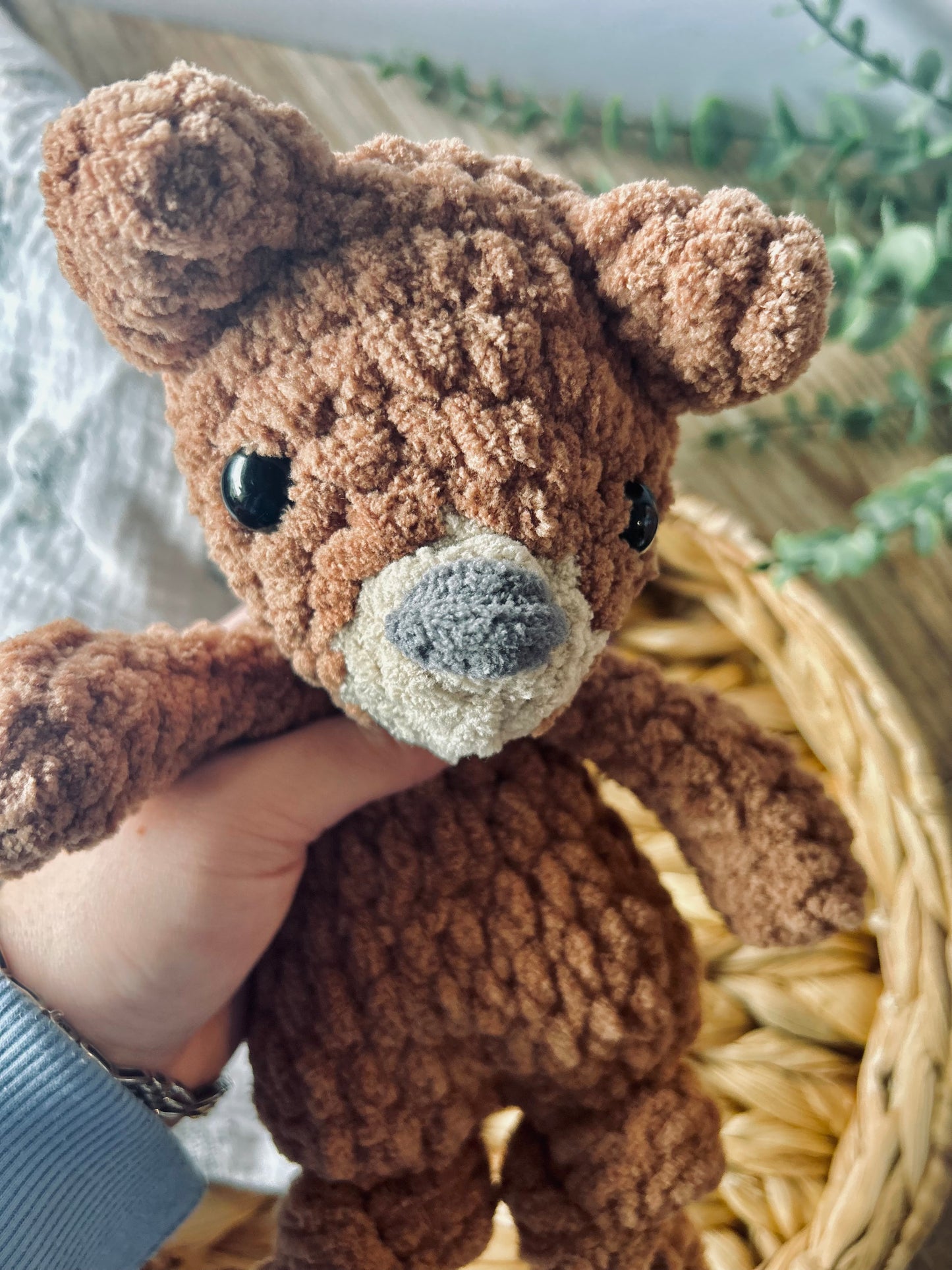 Mini Ever Bear - Crochet Snuggler / Lovey