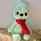 Mr Misunderstood - The Christmas Grinch Crochet Soft Toy / Plush