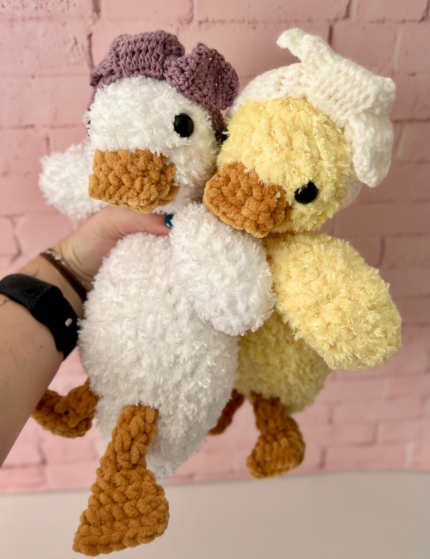 Della the Puddle Duck - Crochet Snuggler