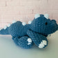 Dune Dino - Knotted Crochet Plushie