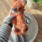 Mini Ford Fox - Crochet Snuggler / Lovey