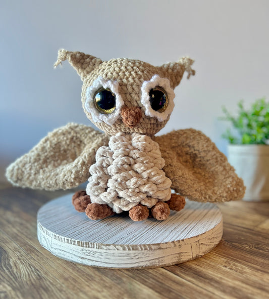 Crochet Owls - Plush Soft Toy