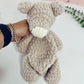 Jr Bear - Crochet Snuggler Soft Toy