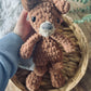 Mini Ever Bear - Crochet Snuggler / Lovey