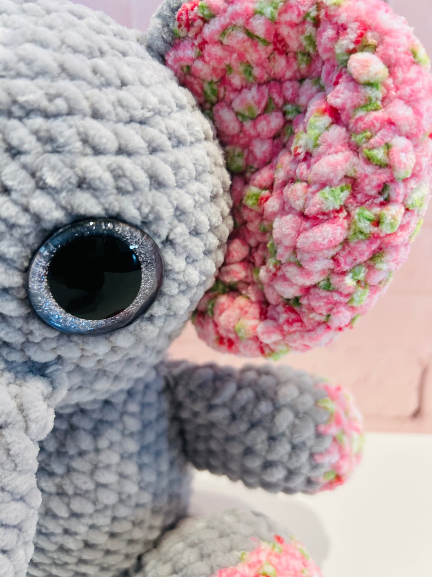 Nella the Elephant - Crochet Plush Toy