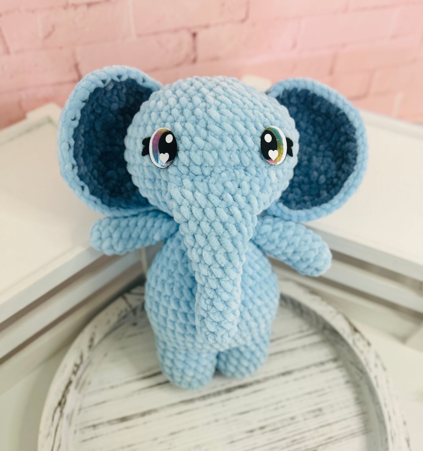 Ella the Elephant - Crochet Plushie