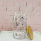 Winnie the Pooh - Libbey Glass, Beer Can Style Drinking Glass