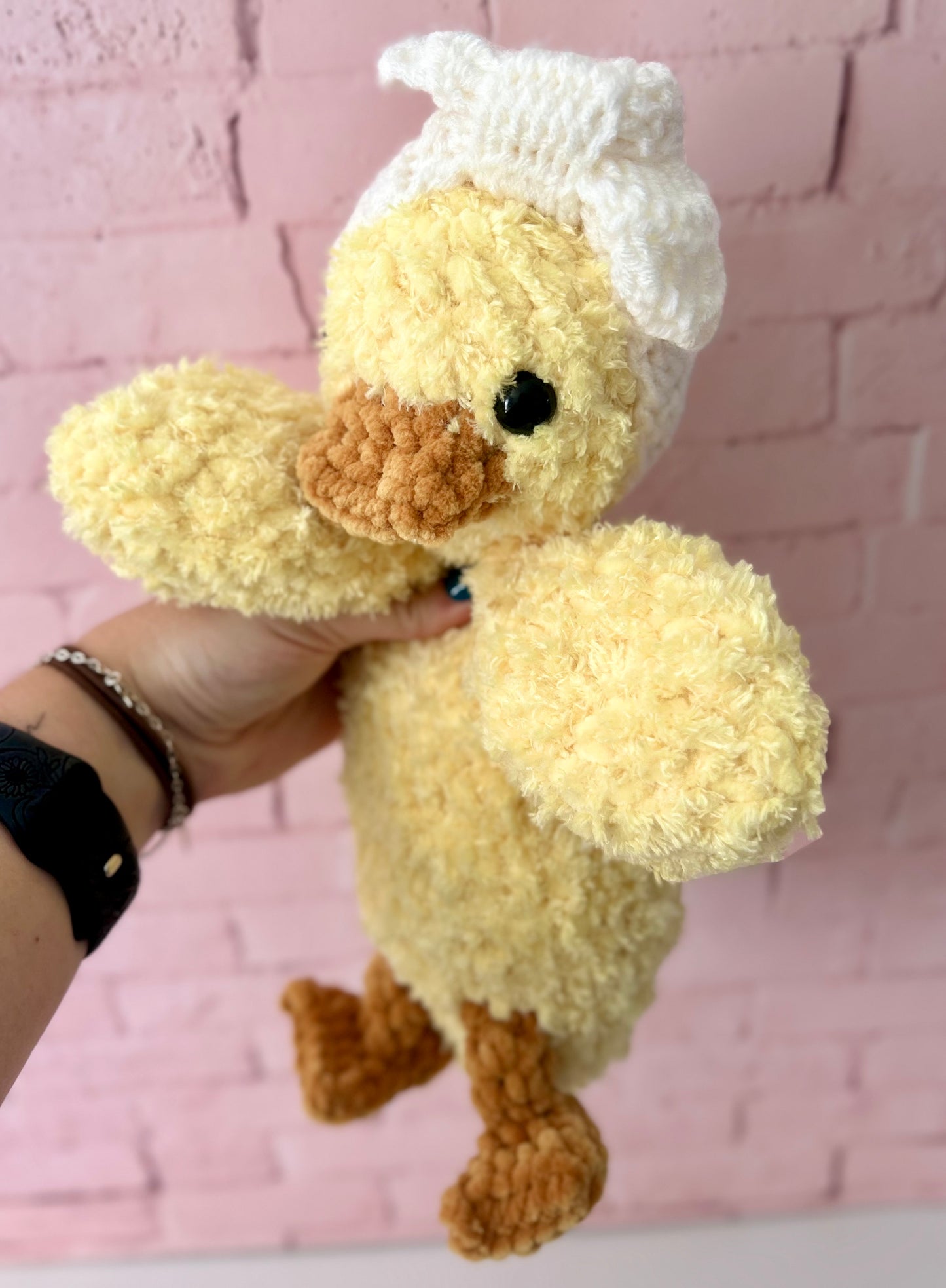 Della the Puddle Duck - Crochet Snuggler