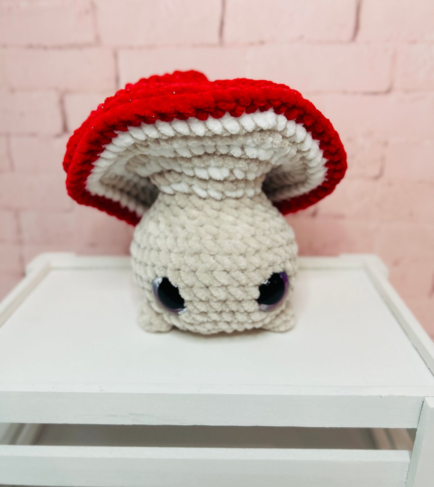 POP Top Mushrooms - Crochet Plush Toy